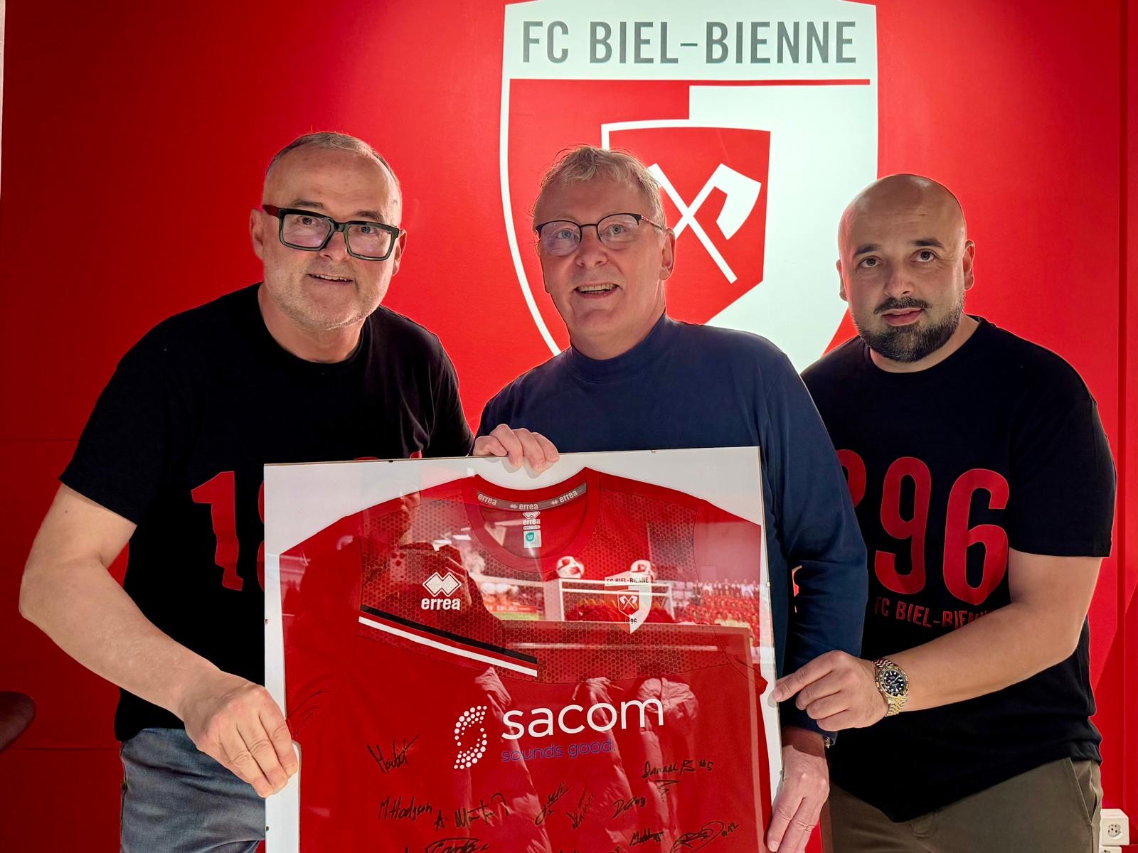 SACOM est le nouveau sponsor principal de la deuxième équipe