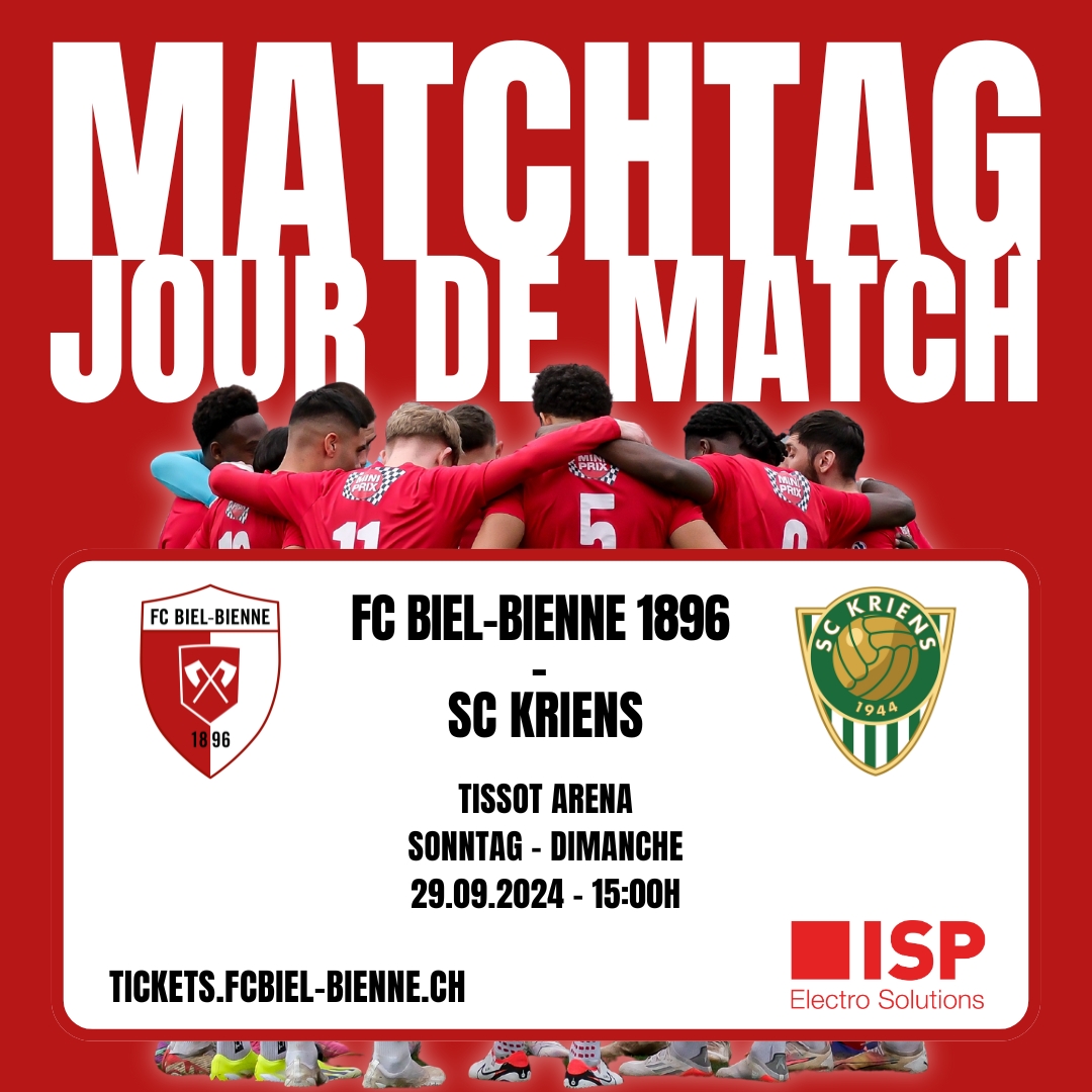 Ein herzlicher Willkommensgruss dem SC Kriens und seinen mitgereisten Fans