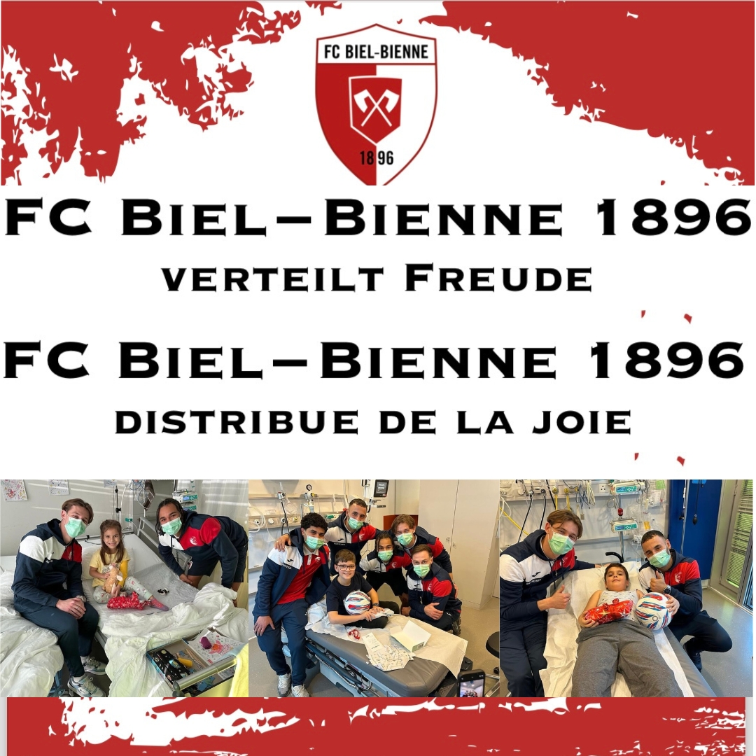 Der FC Biel–Bienne 1896 ruft zu einer Spielzeug-Spendenaktion auf! 