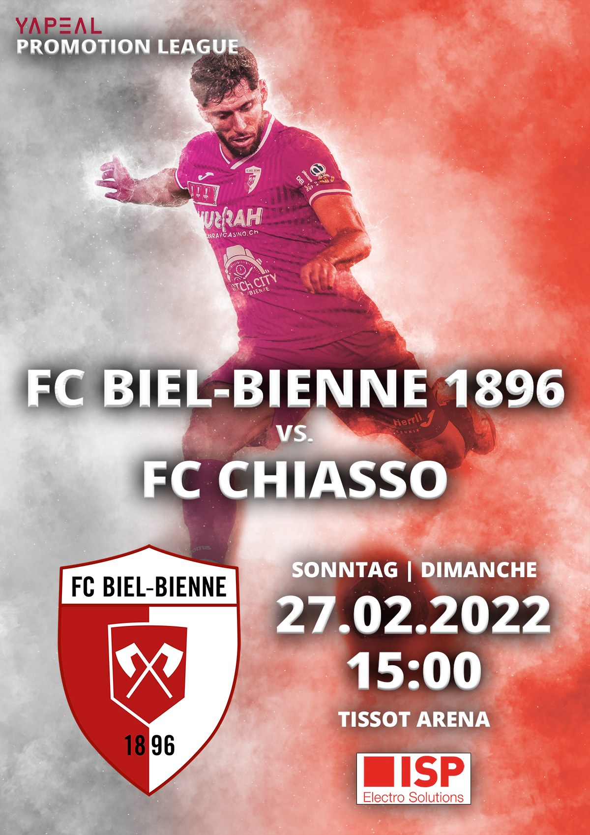 FC Biel-Bienne 1896 vs. FC Chiasso