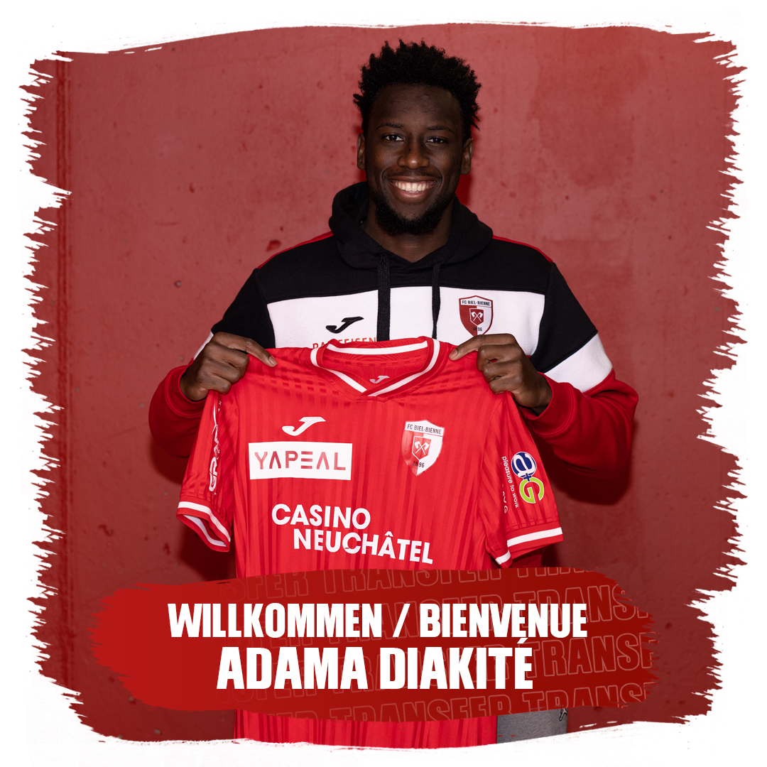Adama Diakité verstärkt unsere Offensive