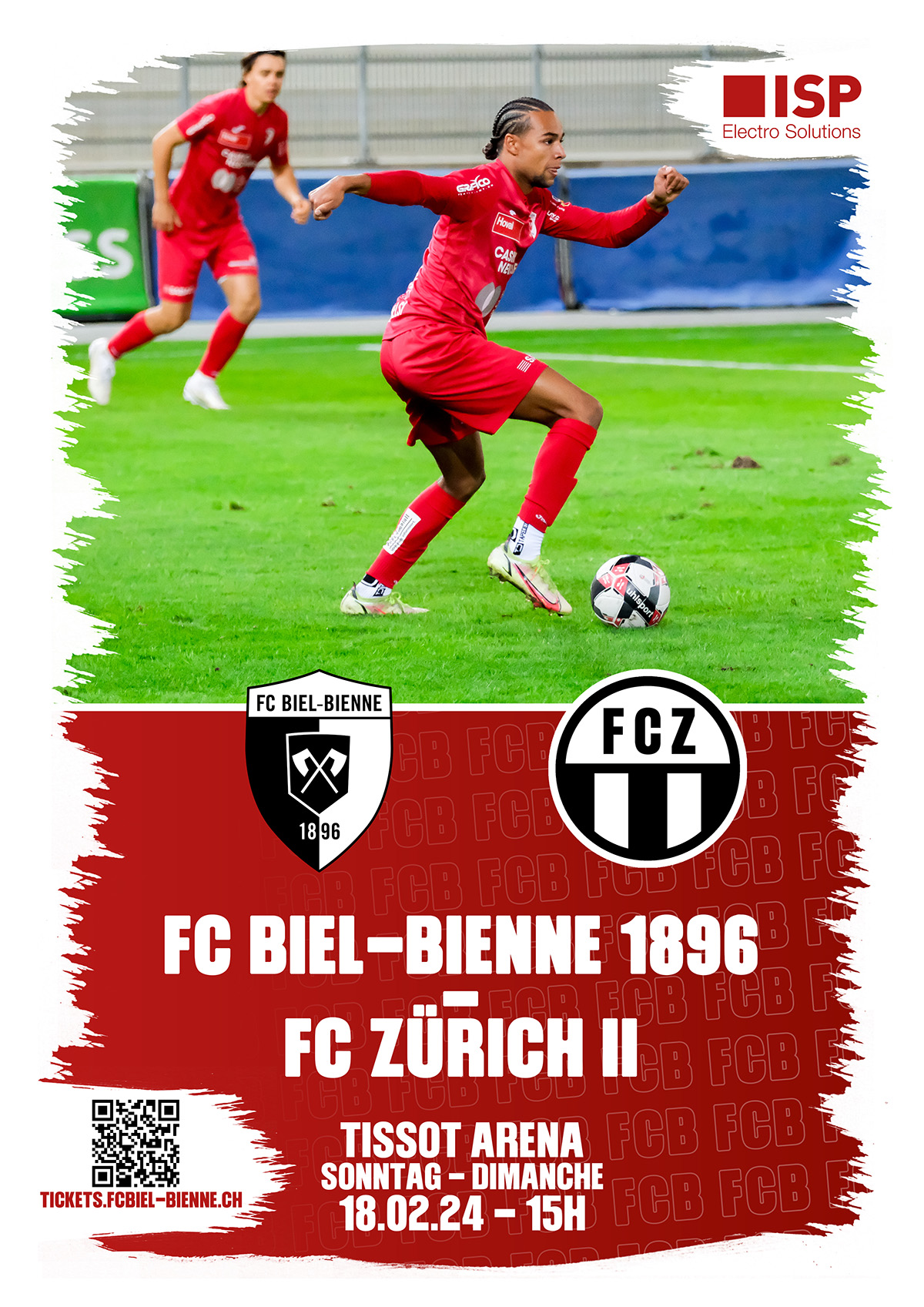 Bienvenue au FC Zurich M21, à ses fans et à tous les supporters et supportrices du FC Biel-Bienne 1896