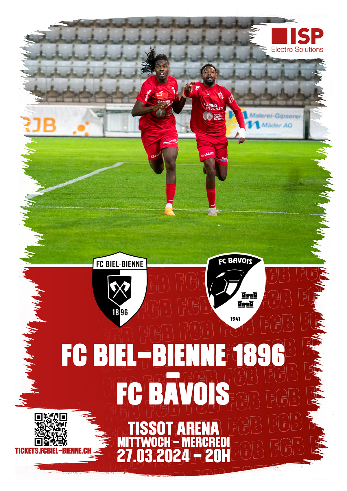 Cordiale bienvenue au FC Bavois et à toutes ses supportrices et tous ses supporters