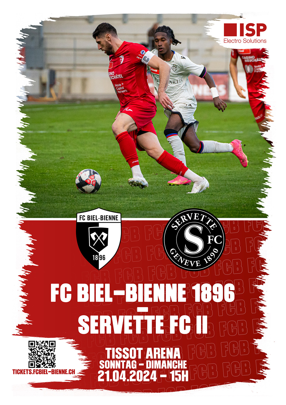 Herzlich willkommen dem Servette FC U21 und seinen mitgereisten Fans