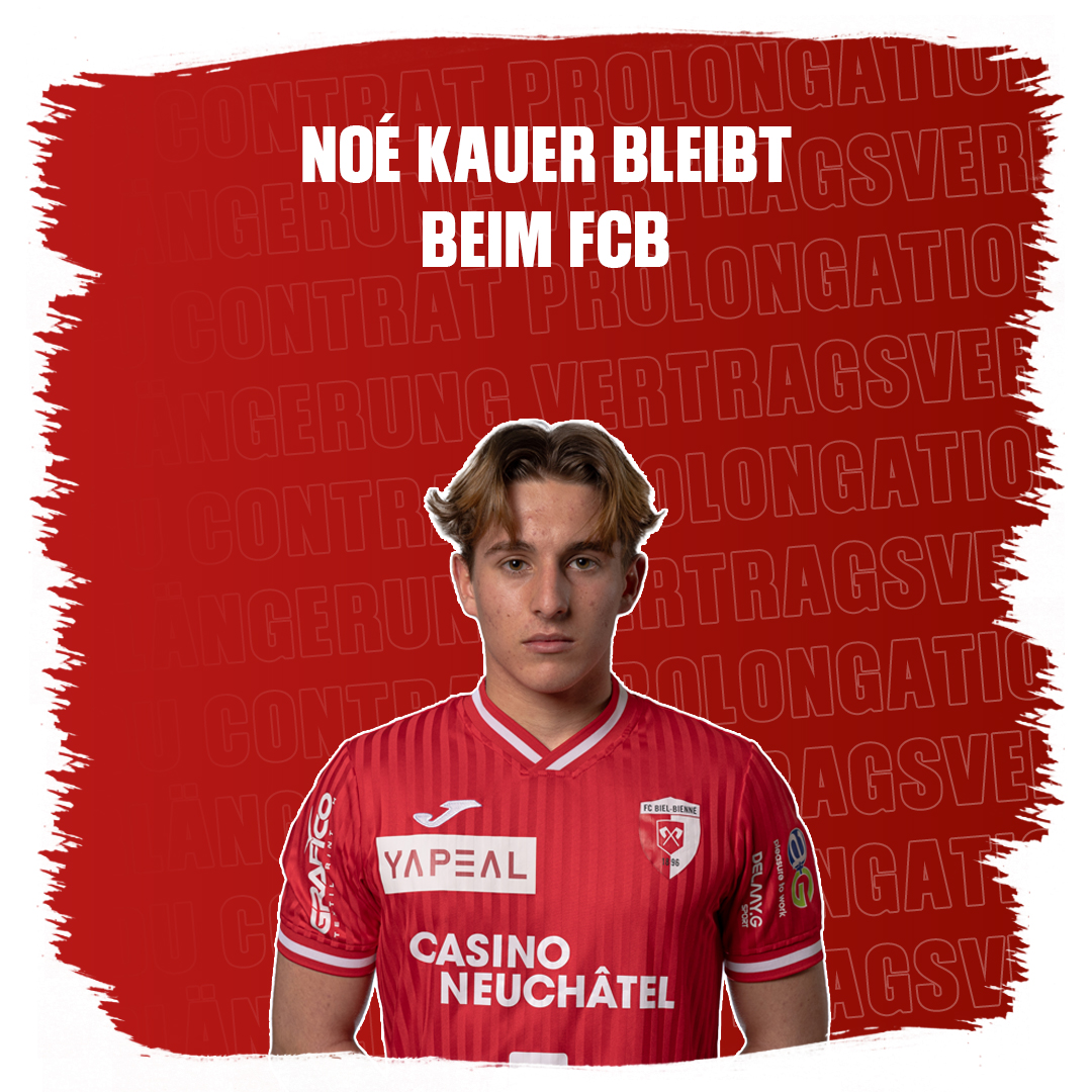 Noé Kauer reste au FCB
