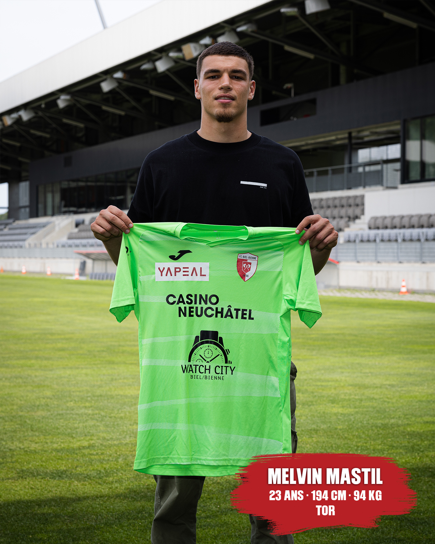Melvin Mastil stösst zum FC Biel-Bienne 1896