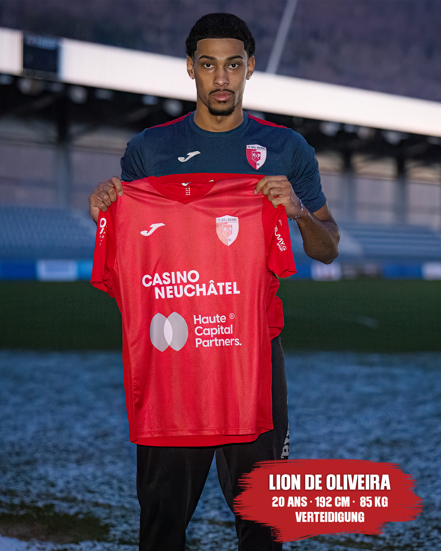 Wir verpflichten Lion de Oliveira