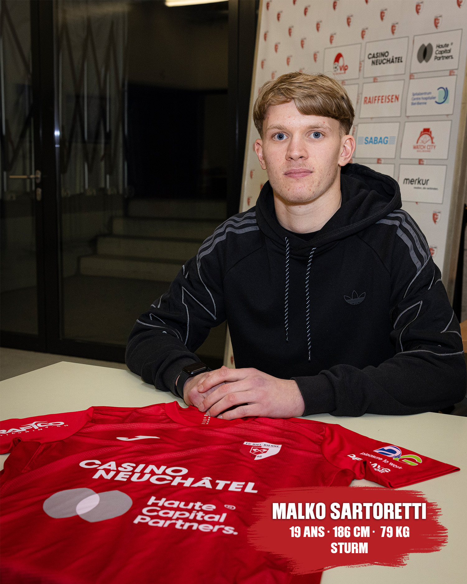 Malko Sartoretti verstärkt unseren Angriff