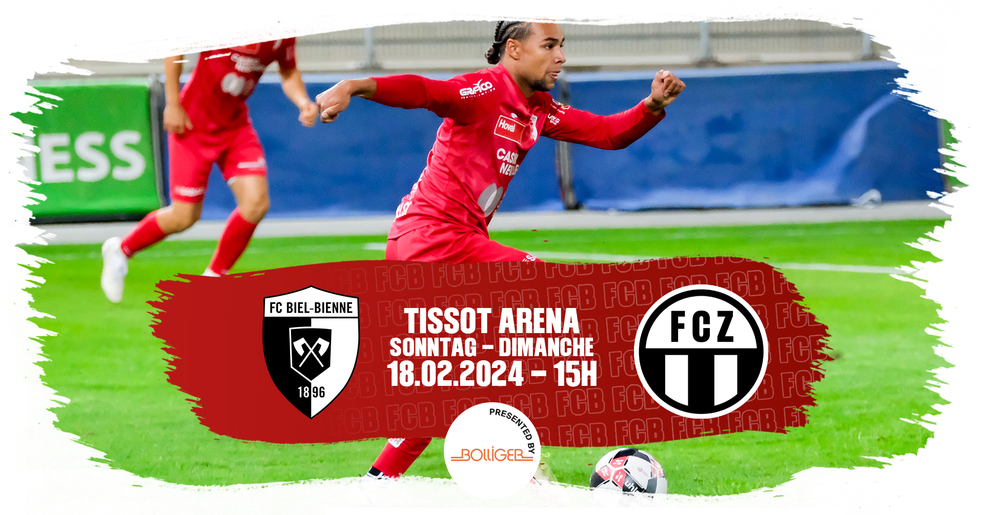 Willkommen dem Nachwuchs des FC Zürich, seinen Fans und allen Anhängern des FC Biel-Bienne 1896