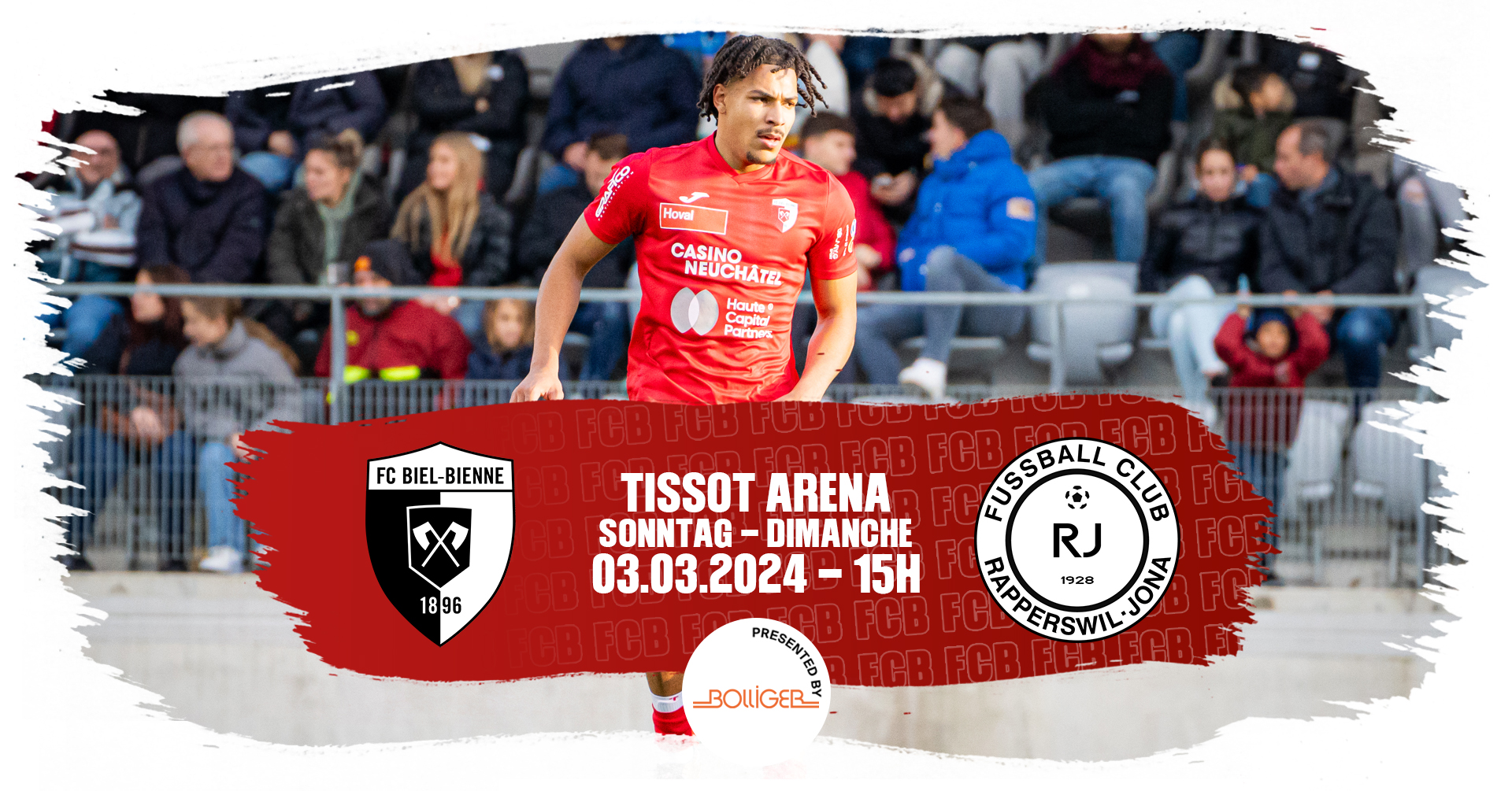 Herzlich willkommen dem FC Rapperswil-Jona 1928 und seinen mitgereisten Fans