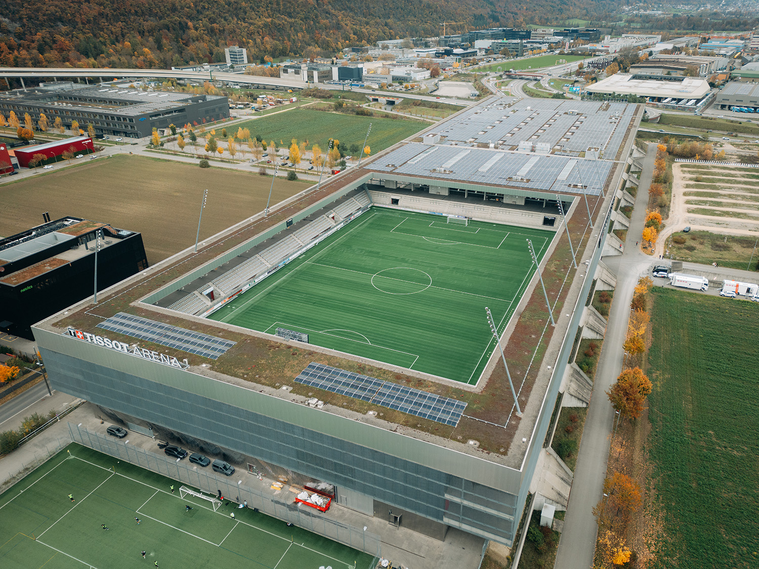 Nous sommes de retour à la Tissot Arena