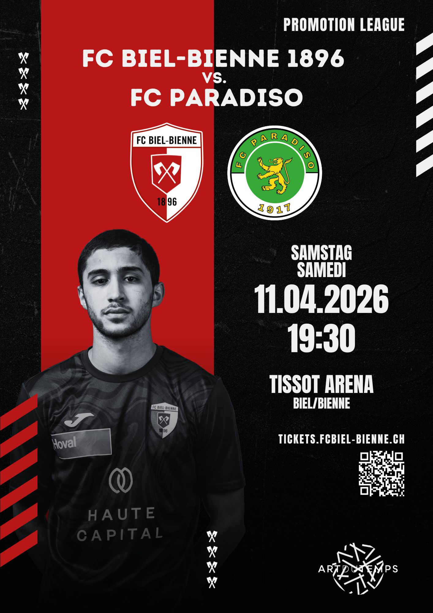 Une cordiale bienvenue au FC Paradiso