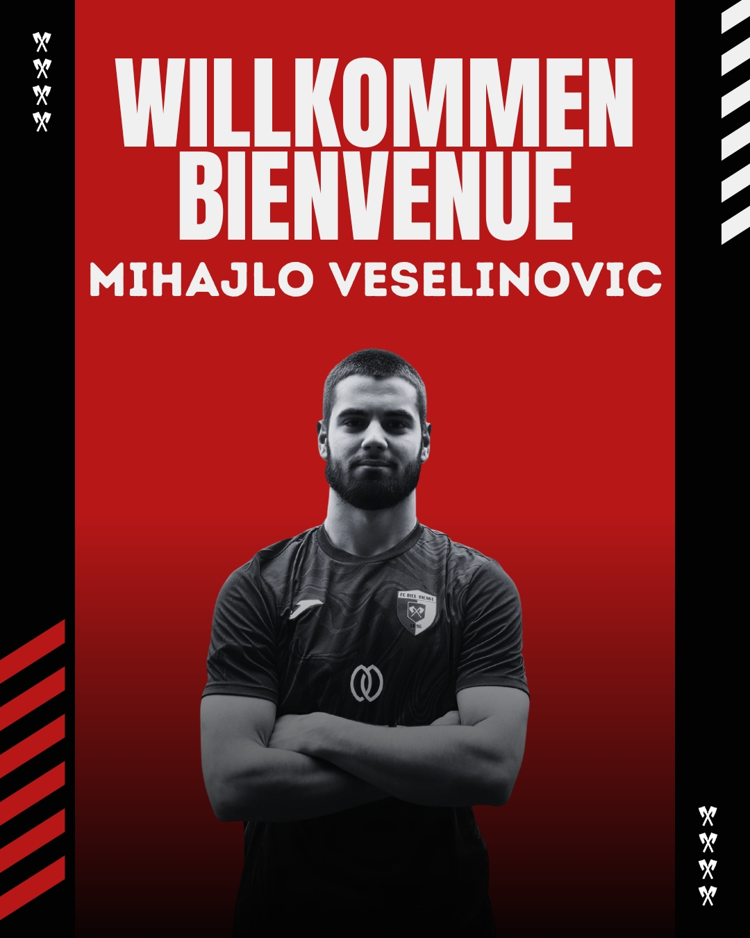 Mihajlo Veselinovic wechselt zum FC Biel-Bienne 1896